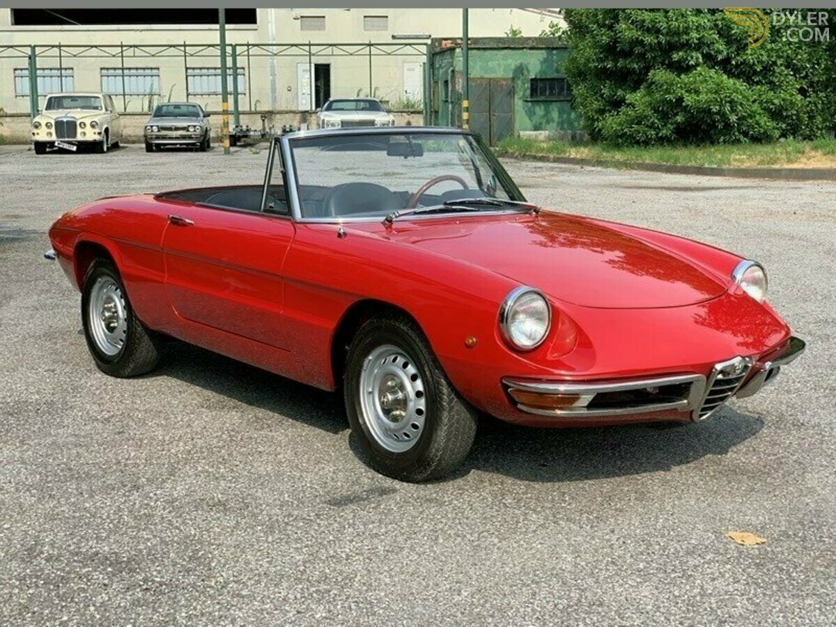 1968 Alfa Romeo Junior Spider 1300 "osso di seppia", foto 6