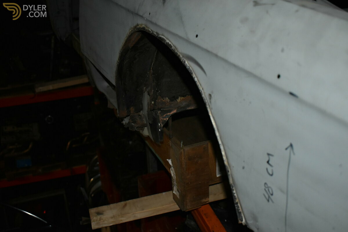 1973 BMW 3.0 CS body for restoration, foto 9