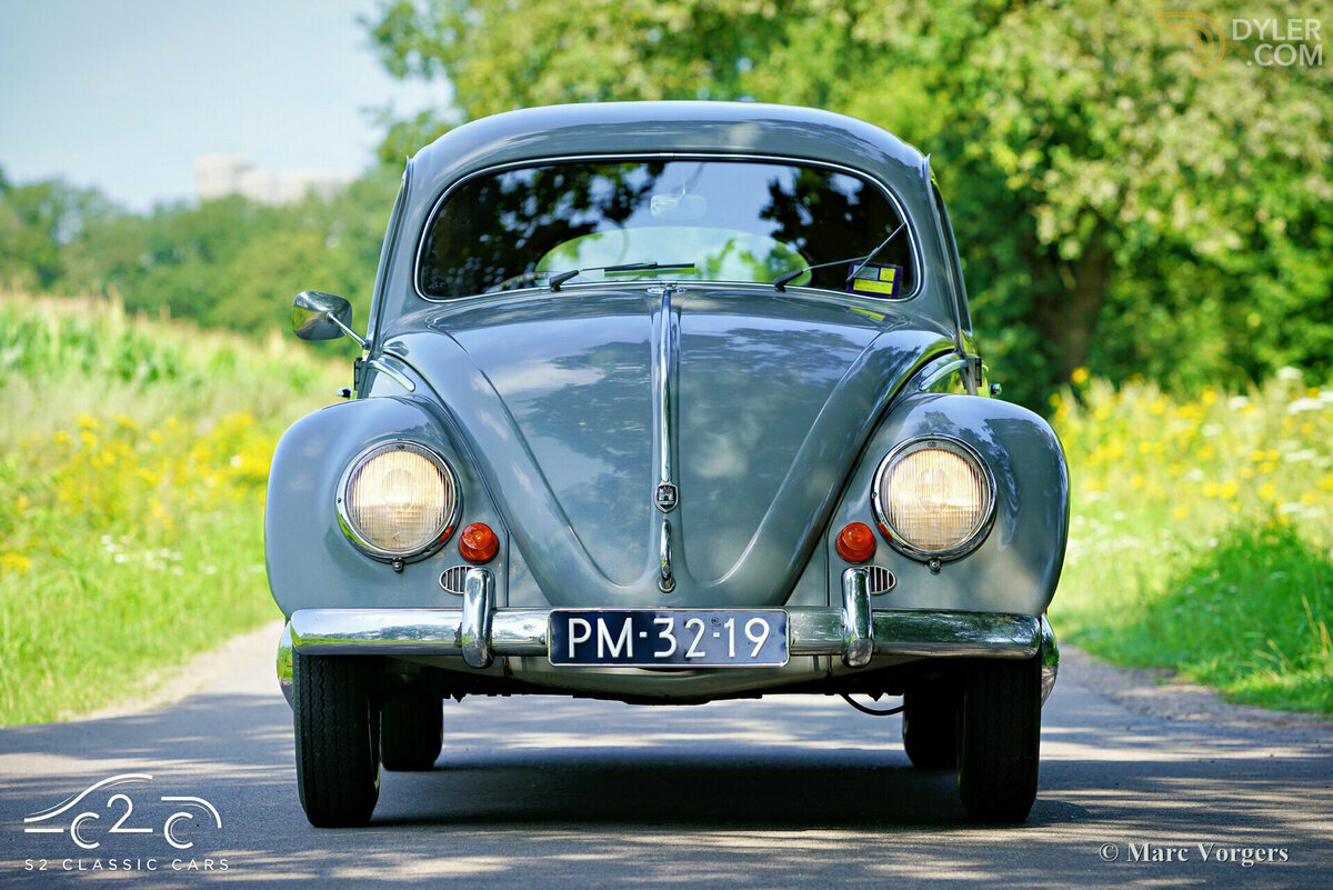 1956 Volkswagen Beetle Oval Window, foto 2