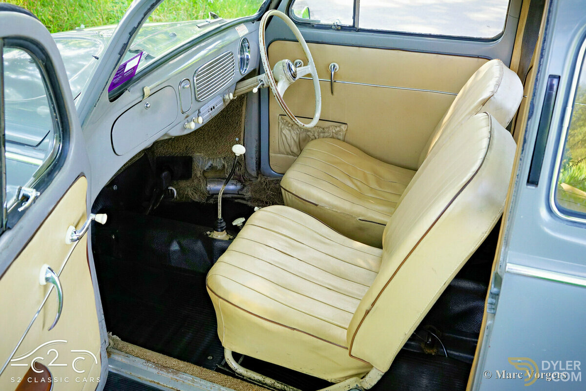 1956 Volkswagen Beetle Oval Window, foto 12