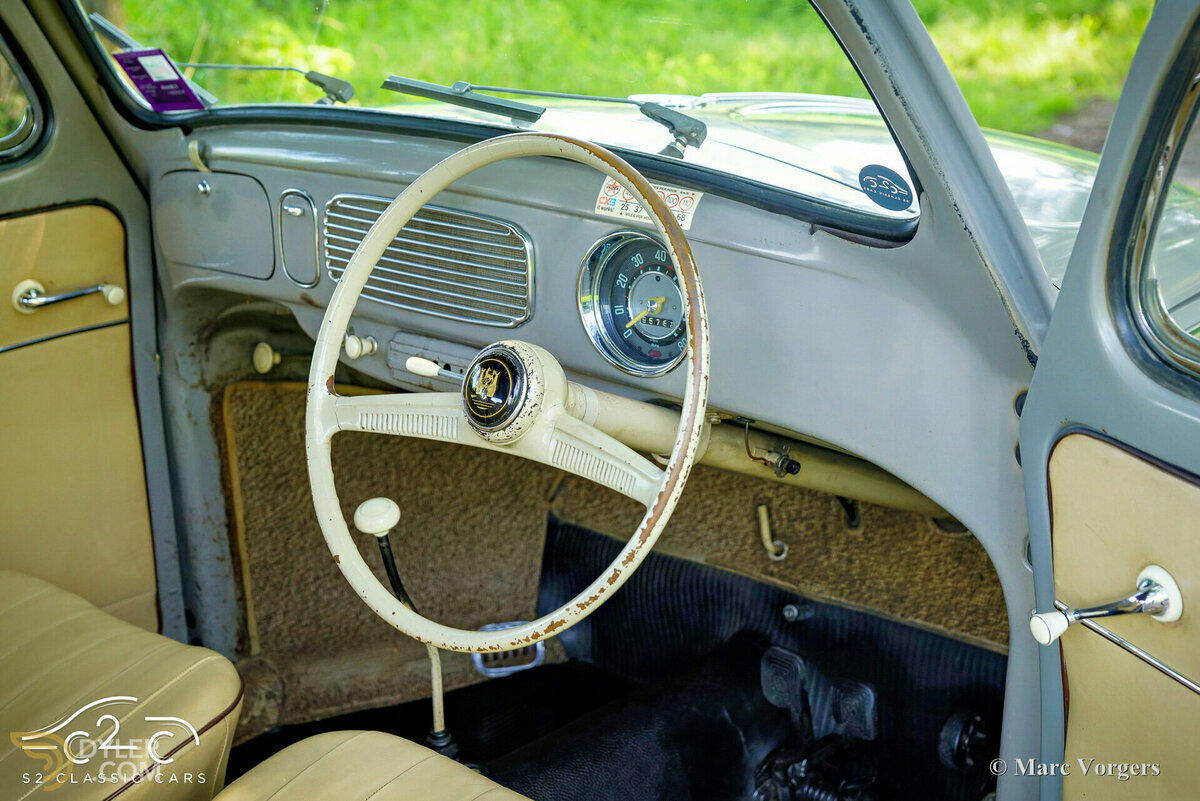1956 Volkswagen Beetle Oval Window, foto 6