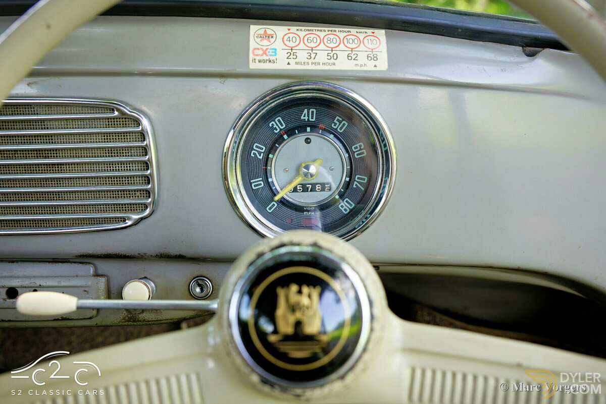 1956 Volkswagen Beetle Oval Window, foto 7