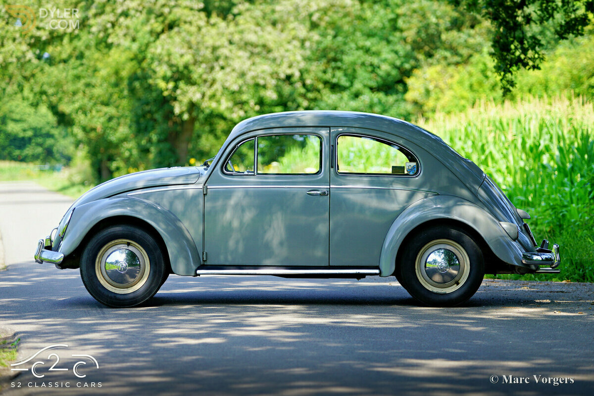 1956 Volkswagen Beetle Oval Window, foto 3