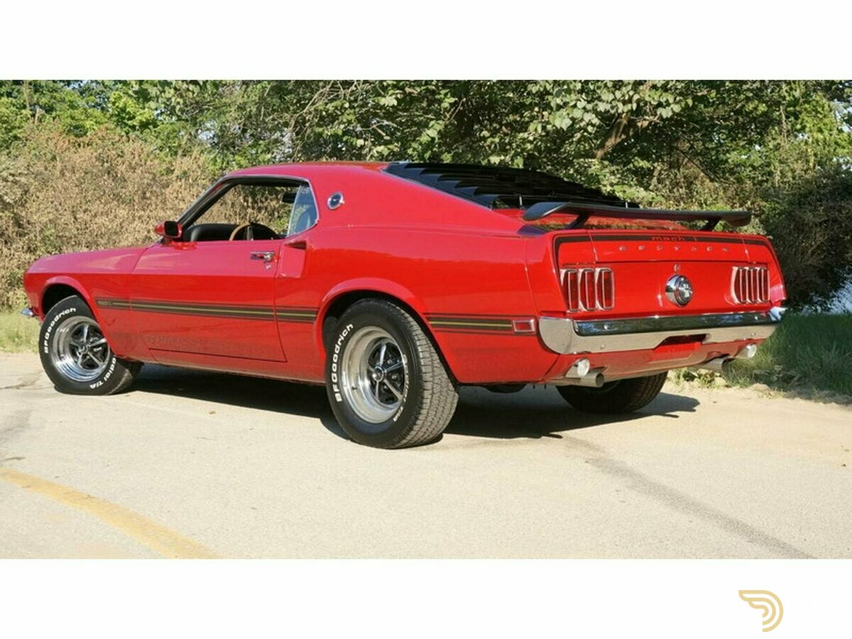 1969 Ford Mustang MACH 1 428 Cobra Jet Full Matching Survivor, foto 3