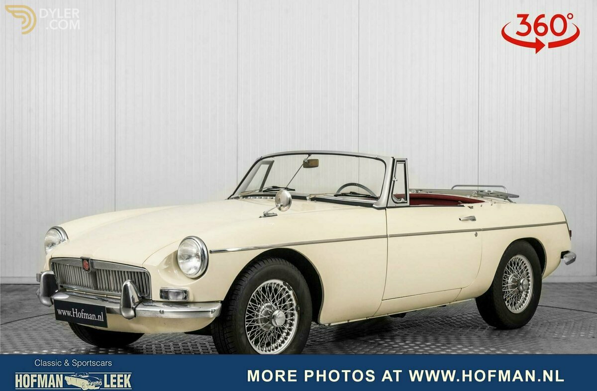 1964 MG MGB 1.8 Roadster Lepeldeur, foto 3