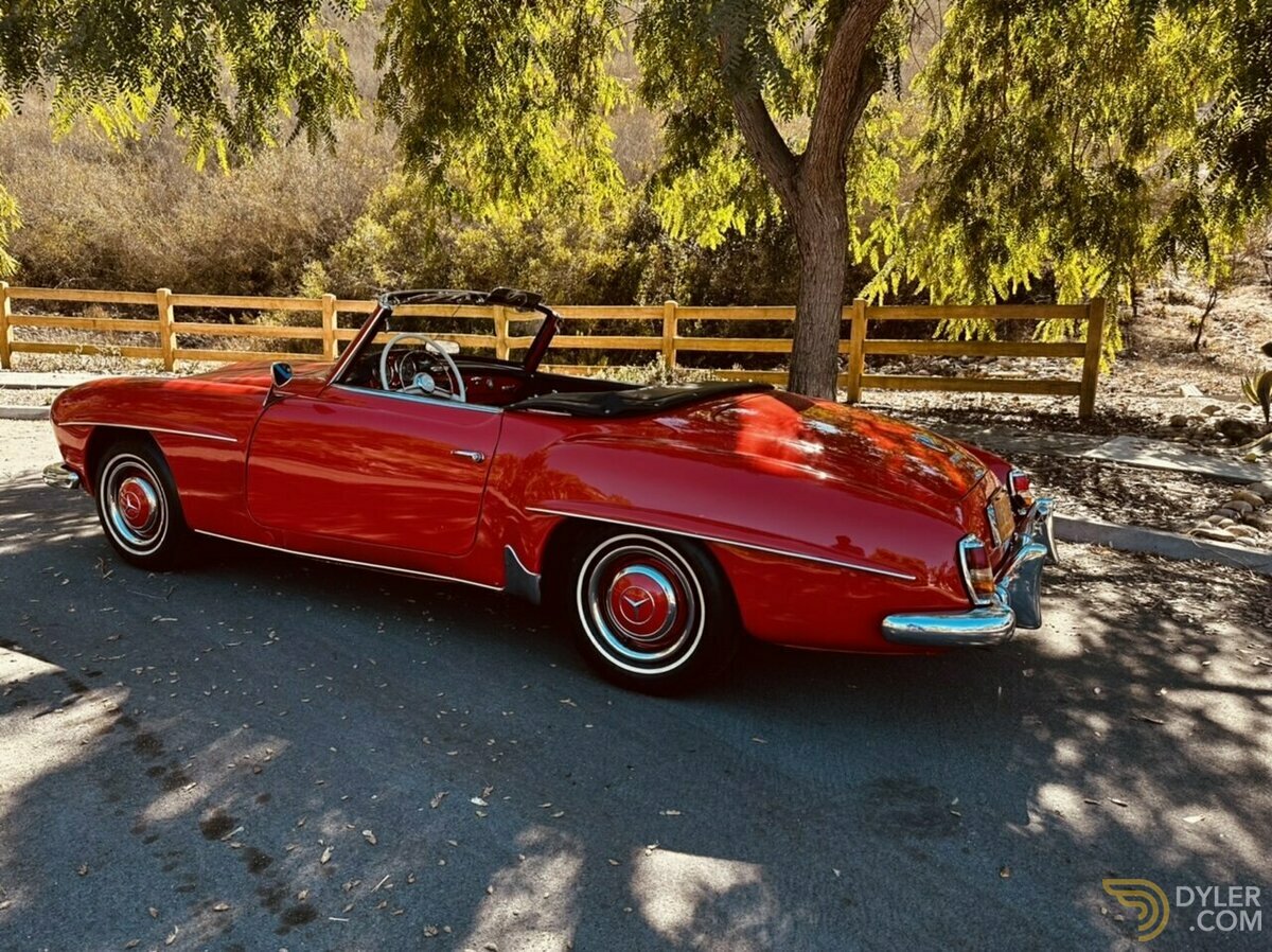 1962 Mercedes-Benz 190 SL, foto 3