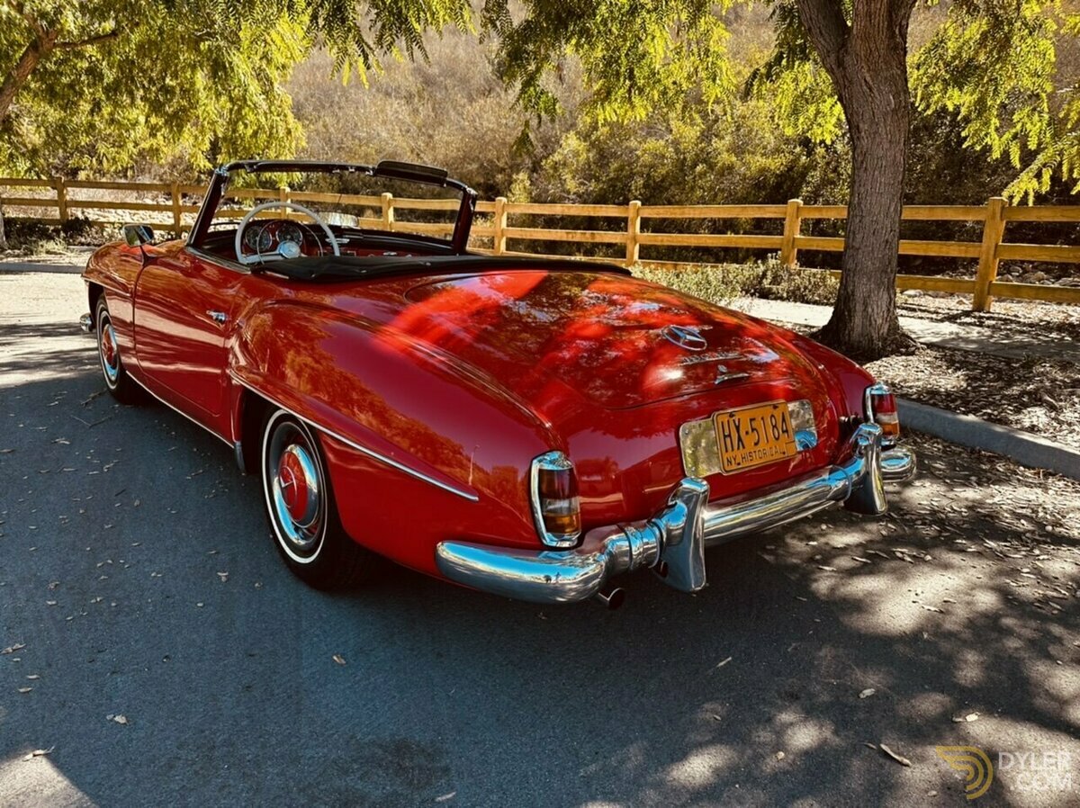 1962 Mercedes-Benz 190 SL, foto 4