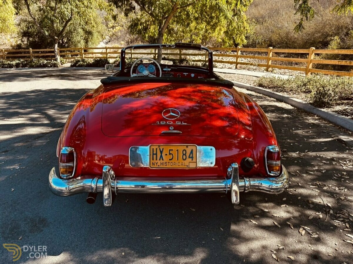 1962 Mercedes-Benz 190 SL, foto 5