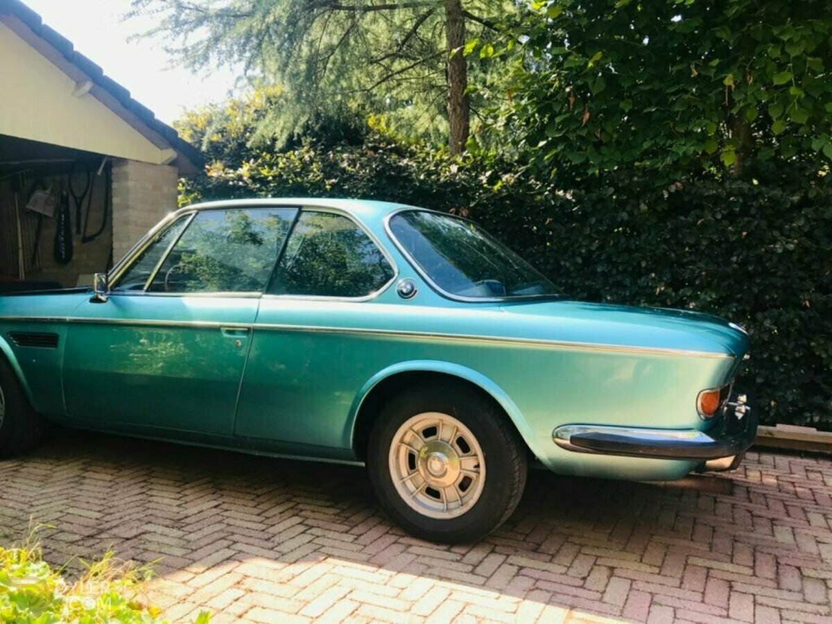 1973 BMW 3.0 CSi Turquoise, foto 3