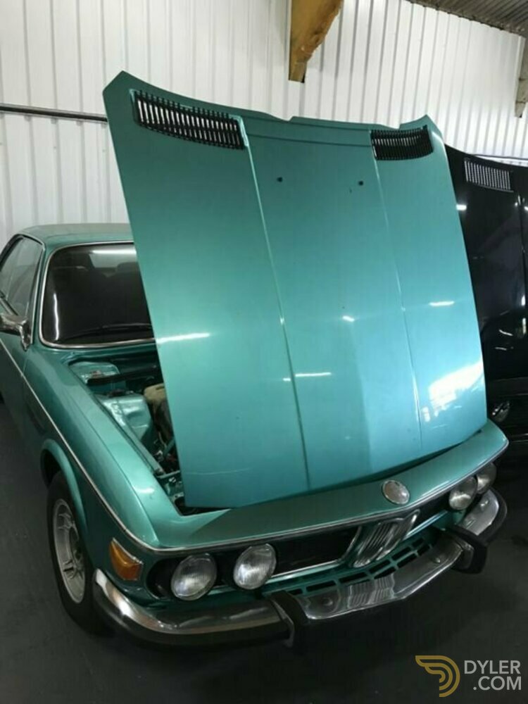 1973 BMW 3.0 CSi Turquoise, foto 6