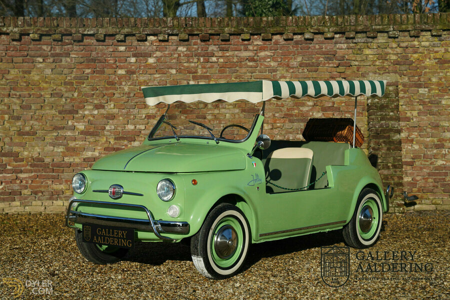 Classic 1966 Fiat 500 Jolly Tribute For Sale. Price 31 950 EUR Dyler