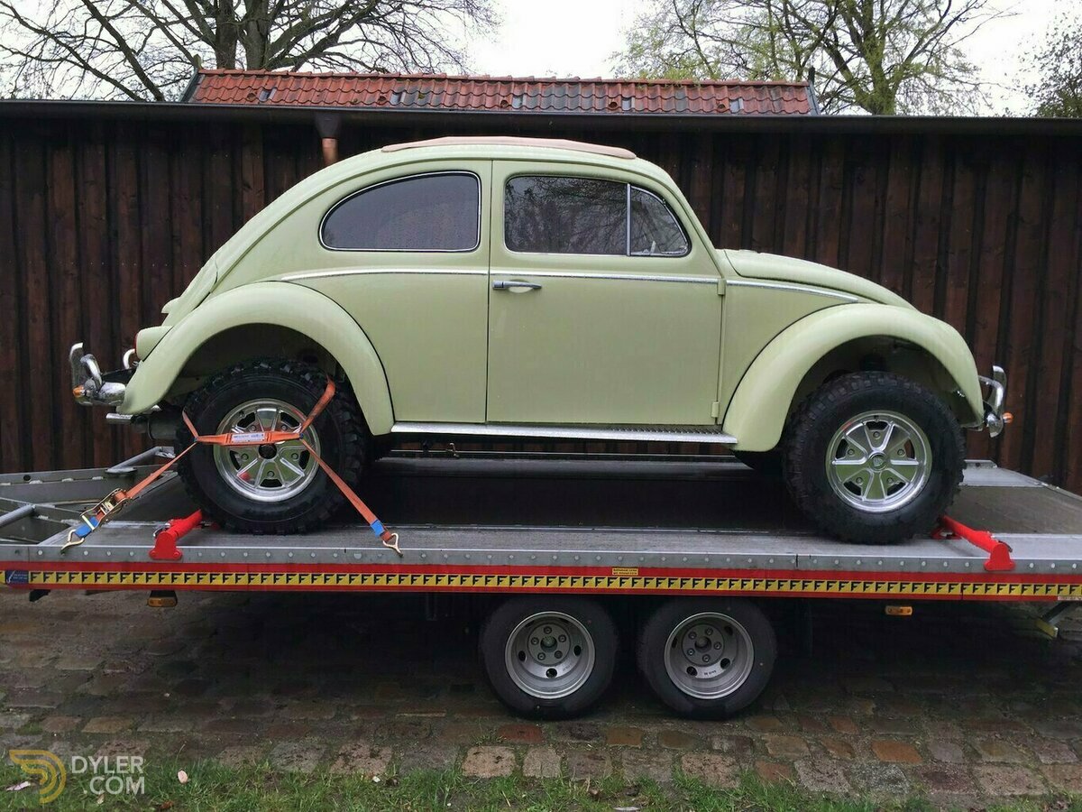 1966 Volkswagen Beetle Wüsten Buggy auf Kübelwagen Chassis, foto 12