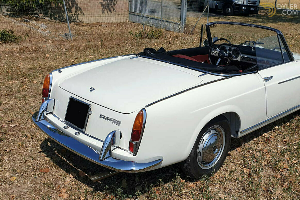 Classic 1964 Fiat 1500 Cabriolet For Sale. Price 26 000 eur - Dyler