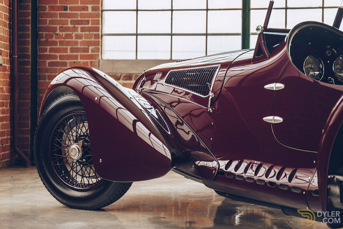 1939 Alfa Romeo 6C 2500 Corsa Spyder Superleggera - Miglia EXCEPTED, foto 4