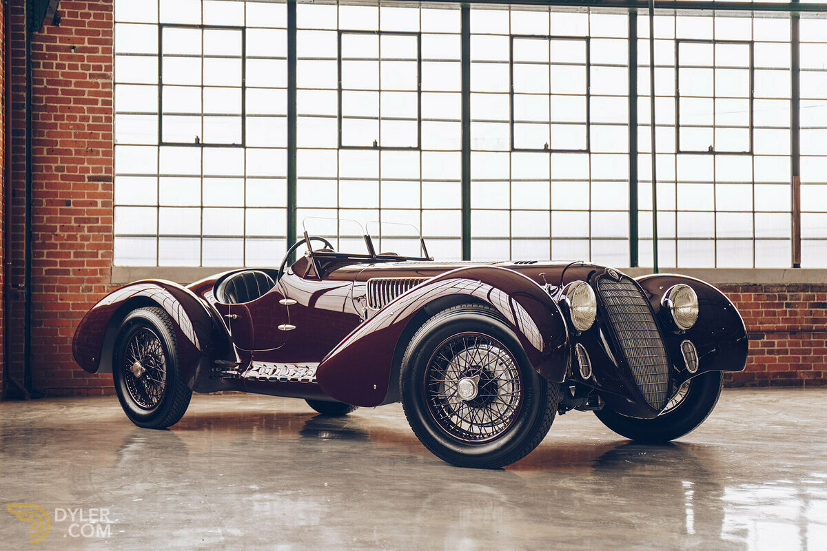 1939 Alfa Romeo 6C 2500 Corsa Spyder Superleggera - Miglia EXCEPTED, foto 9