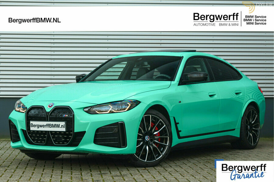 2022 BMW i4 M50 Individual ''Mint Green'' For Sale. Price 104 875 EUR
