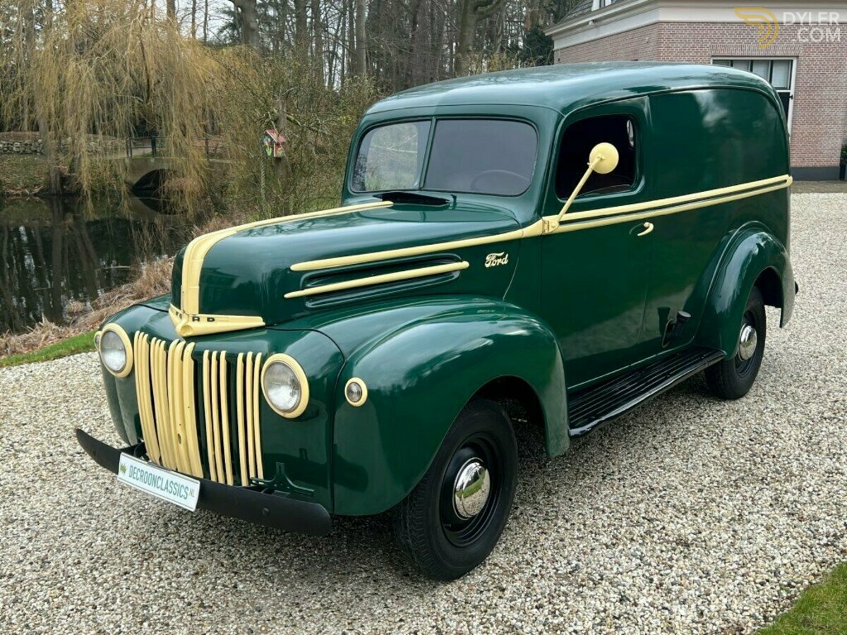 1946 Ford F-1 Panelvan V8, foto 2