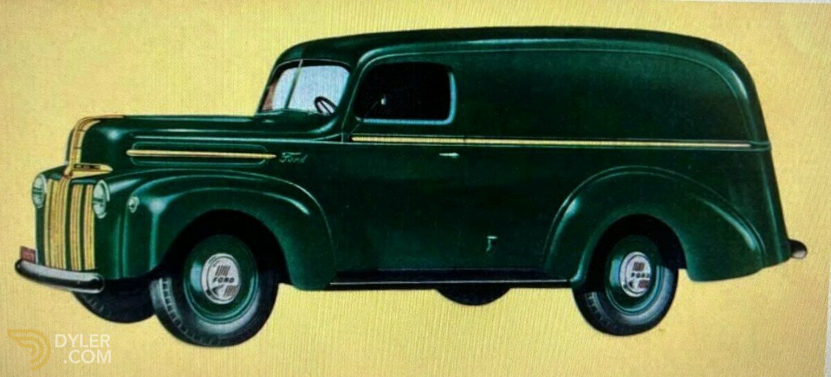 1946 Ford F-1 Panelvan V8, foto 7