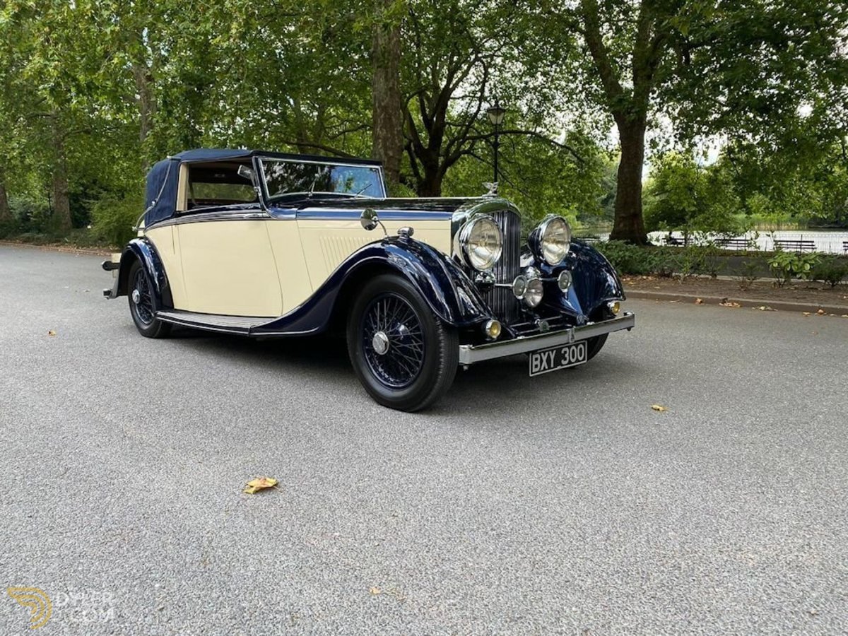 1935 Bentley 3 1/2 Litre Drophead Coupe Thrupp & Maberly, foto 2