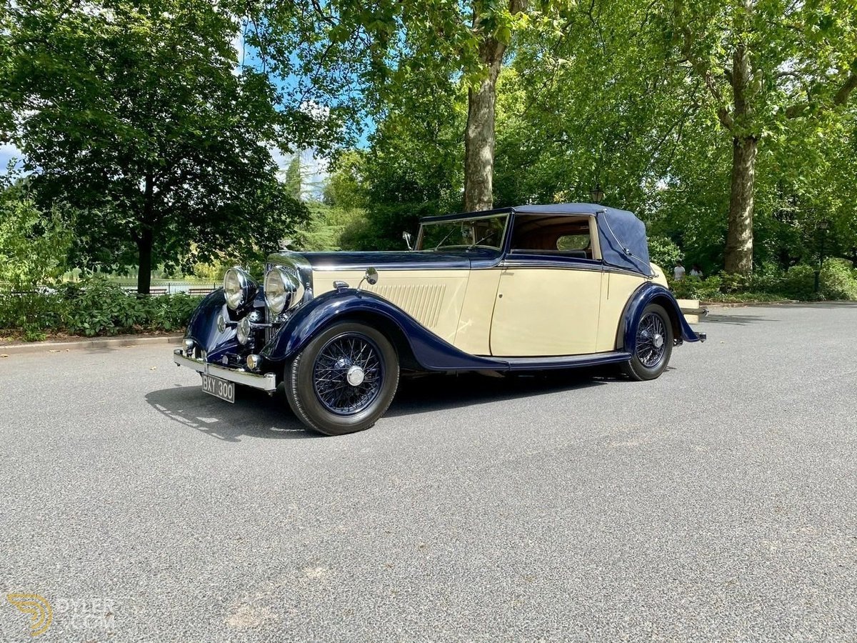 1935 Bentley 3 1/2 Litre Drophead Coupe Thrupp & Maberly, foto 5