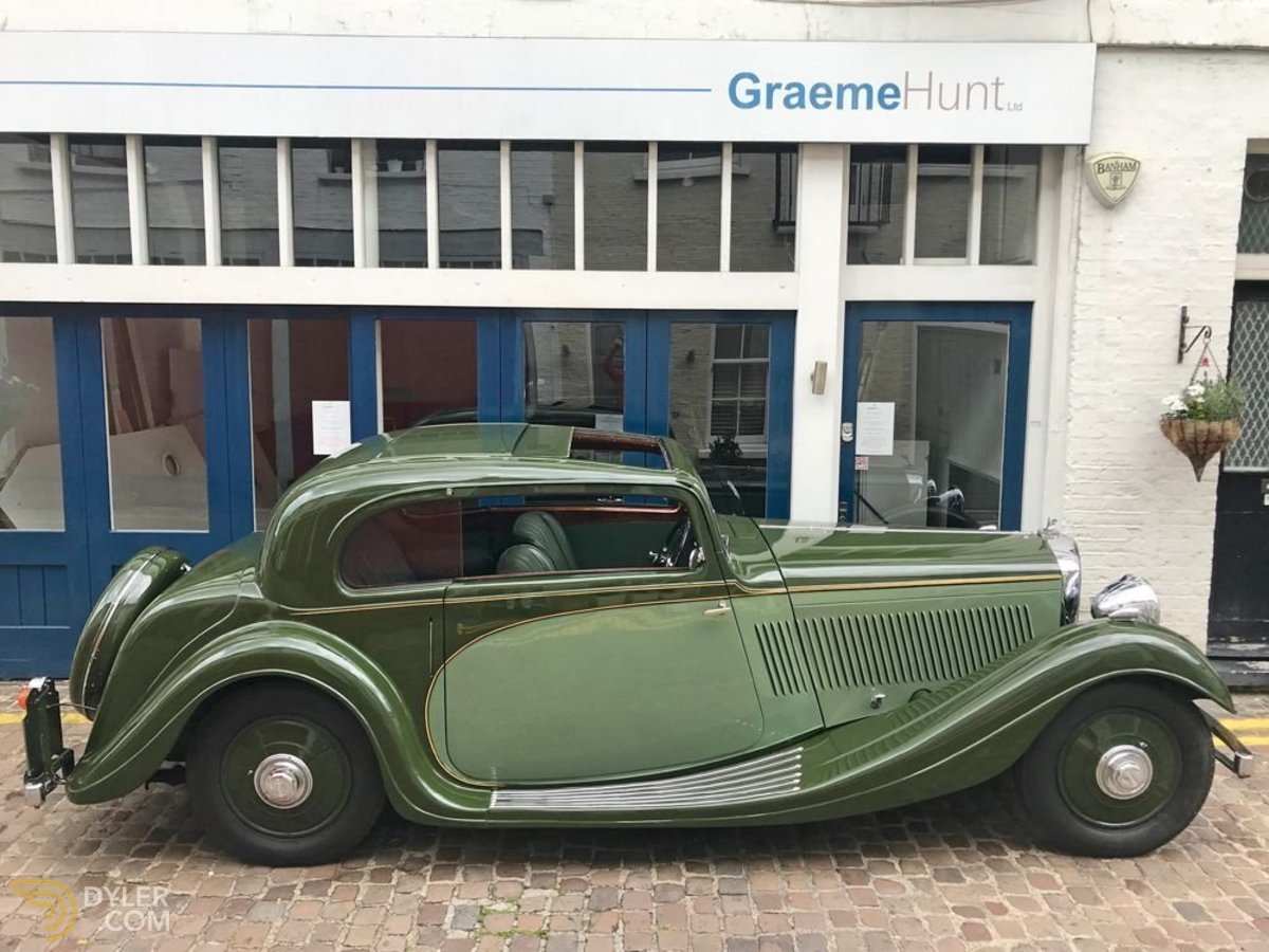 1935 Bentley 3 1/2 Litre Sports Saloon Pillarless Coupe by Gurney Nutting, foto 5