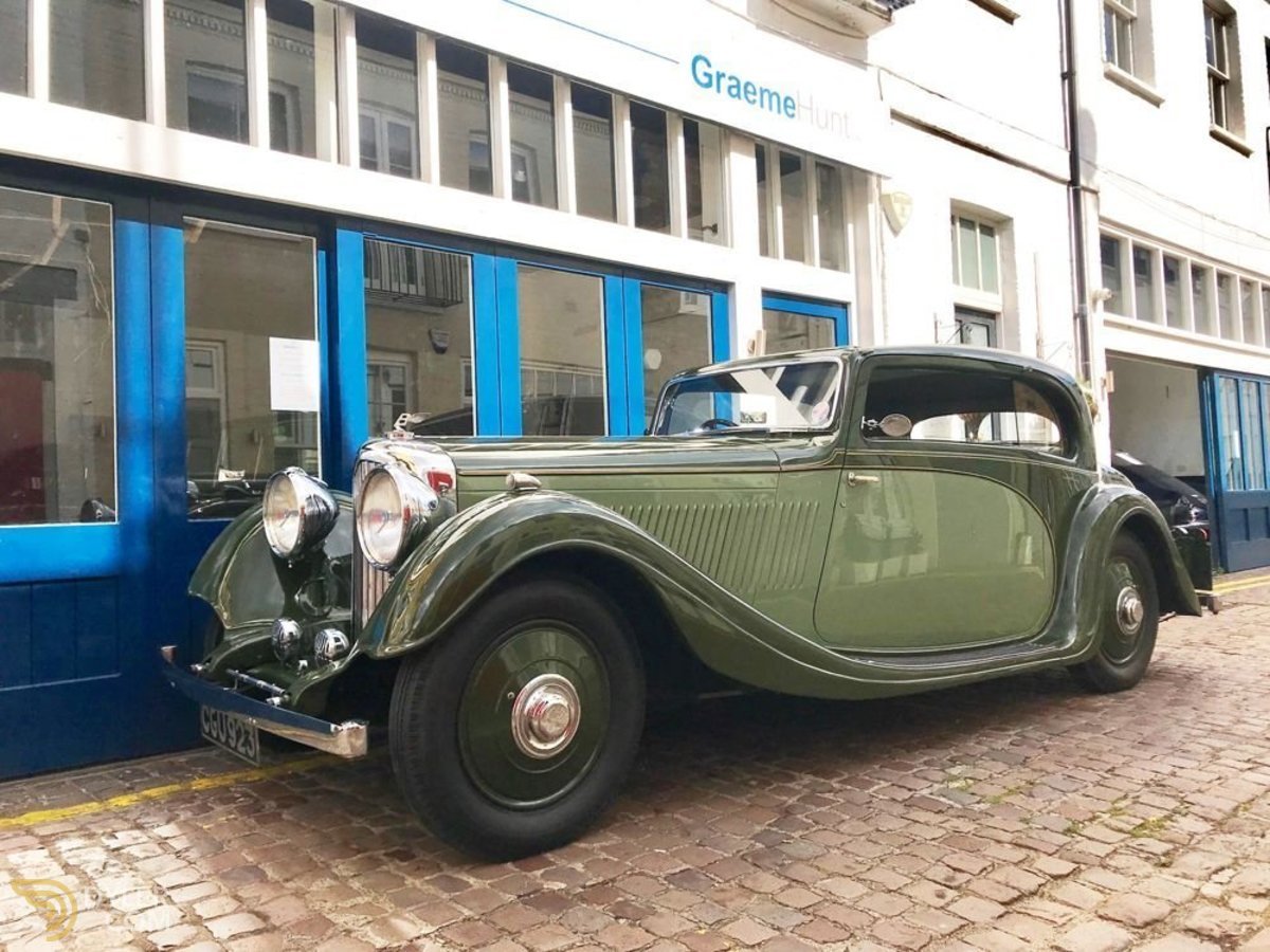 1935 Bentley 3 1/2 Litre Sports Saloon Pillarless Coupe by Gurney Nutting, foto 7