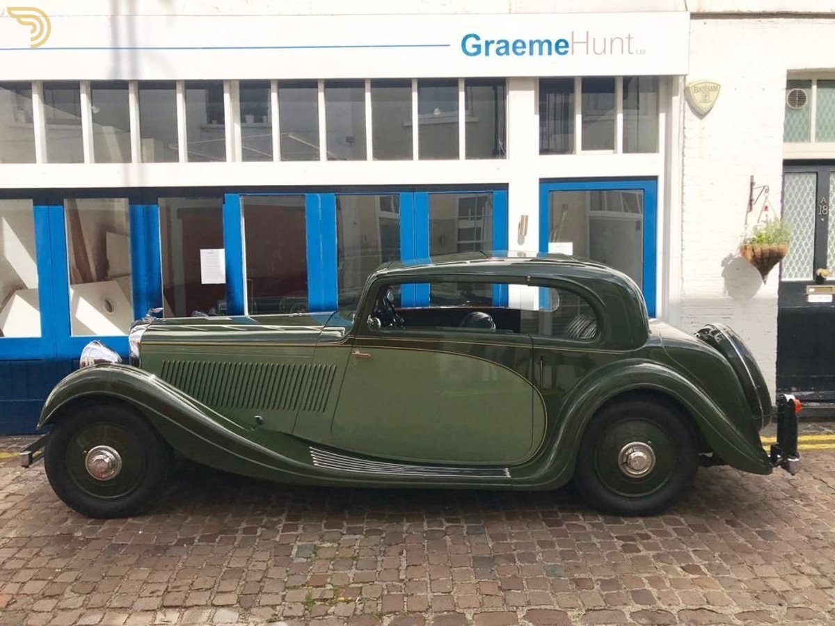1935 Bentley 3 1/2 Litre Sports Saloon Pillarless Coupe by Gurney Nutting, foto 9