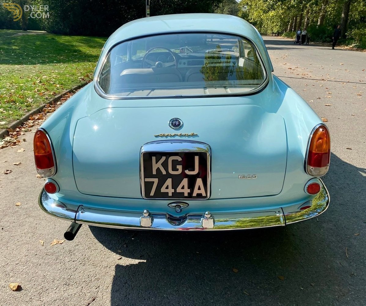 1963 Alfa Romeo Giulia 1600, foto 7