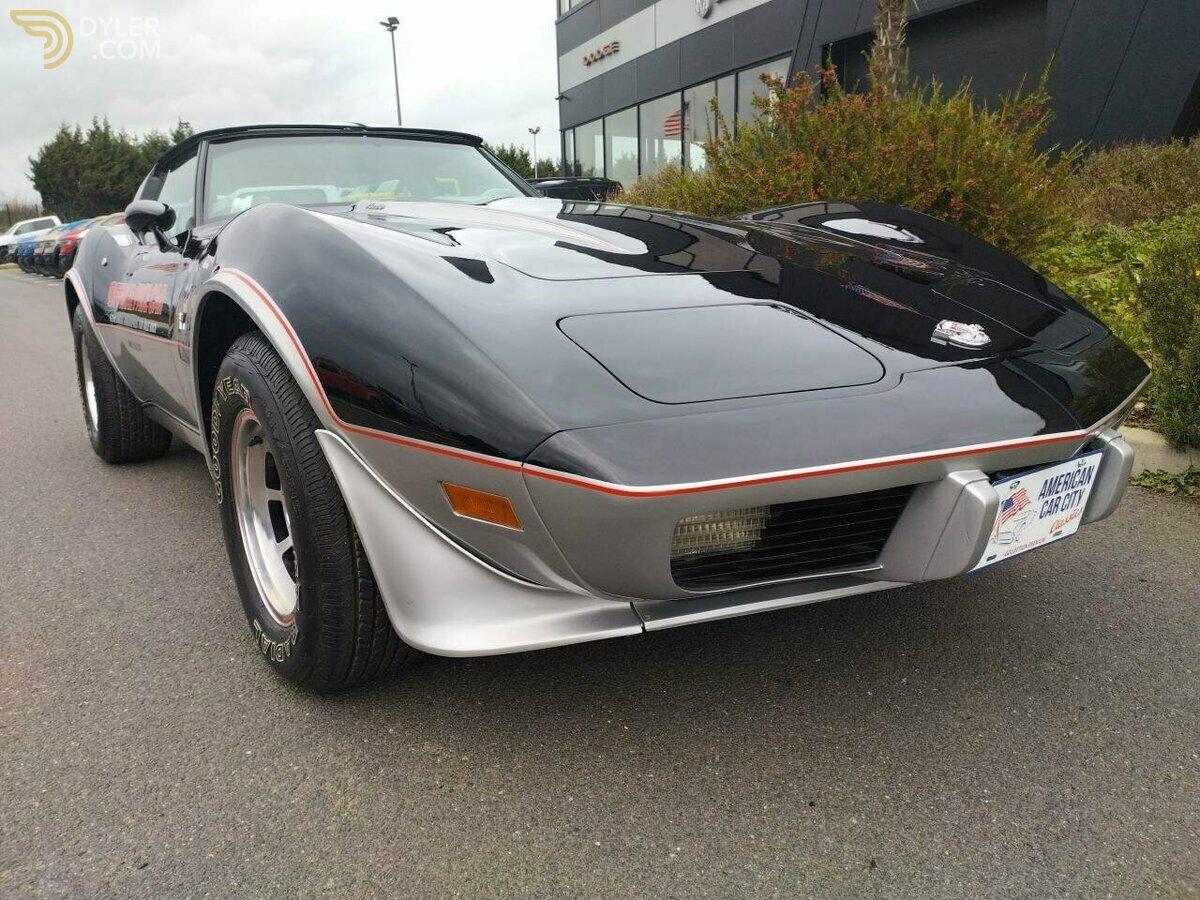 1978 Chevrolet Corvette C3 PACE CAR TURBO MATCHING NUMBERS, foto 8