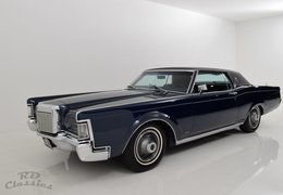 Lincoln Continental Coupe 1969 Blue Lincoln Continental Coupe 1969 Blue Car for Sale. 432839