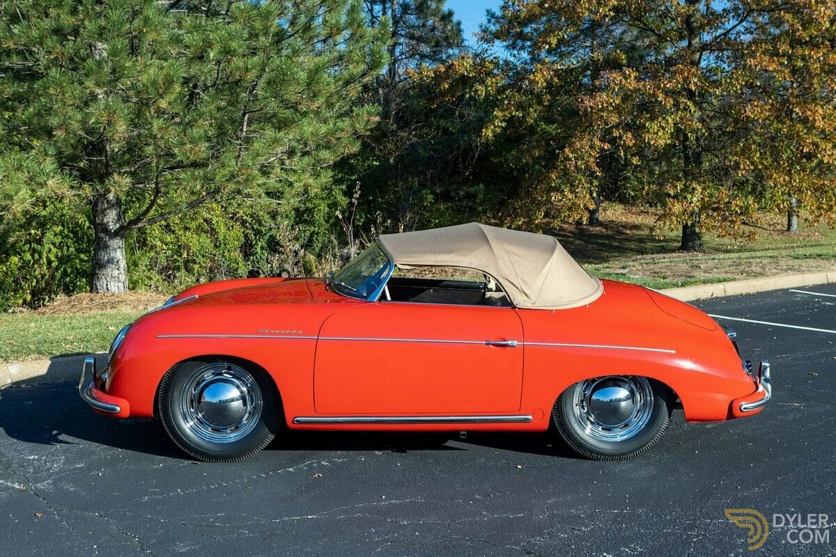 1955 Porsche 356 Pre-A 1500 Speedster, foto 2