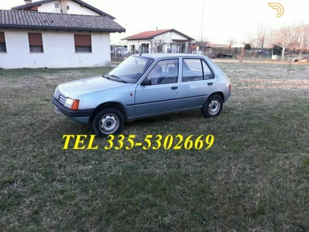 1987 Peugeot 205 954 5 porte NO BOLLO assicurazione ridotta, foto 2