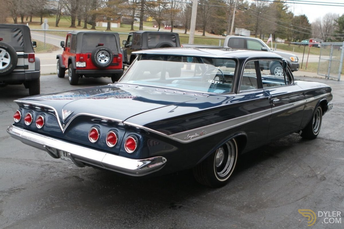 1961 Chevrolet Impala 2DR Post Car, foto 7