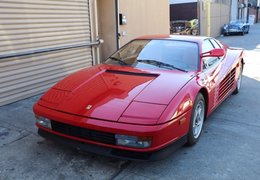 Ferrari Testarossa Coupe 1985 Red Ferrari Testarossa Coupe 1985 Red Car for Sale. 461115