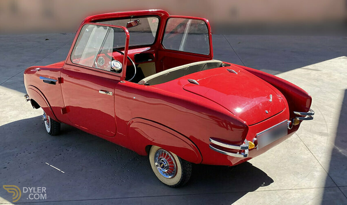 1956 Microcar DUE Biscúter Pegasín 200-F, foto 8