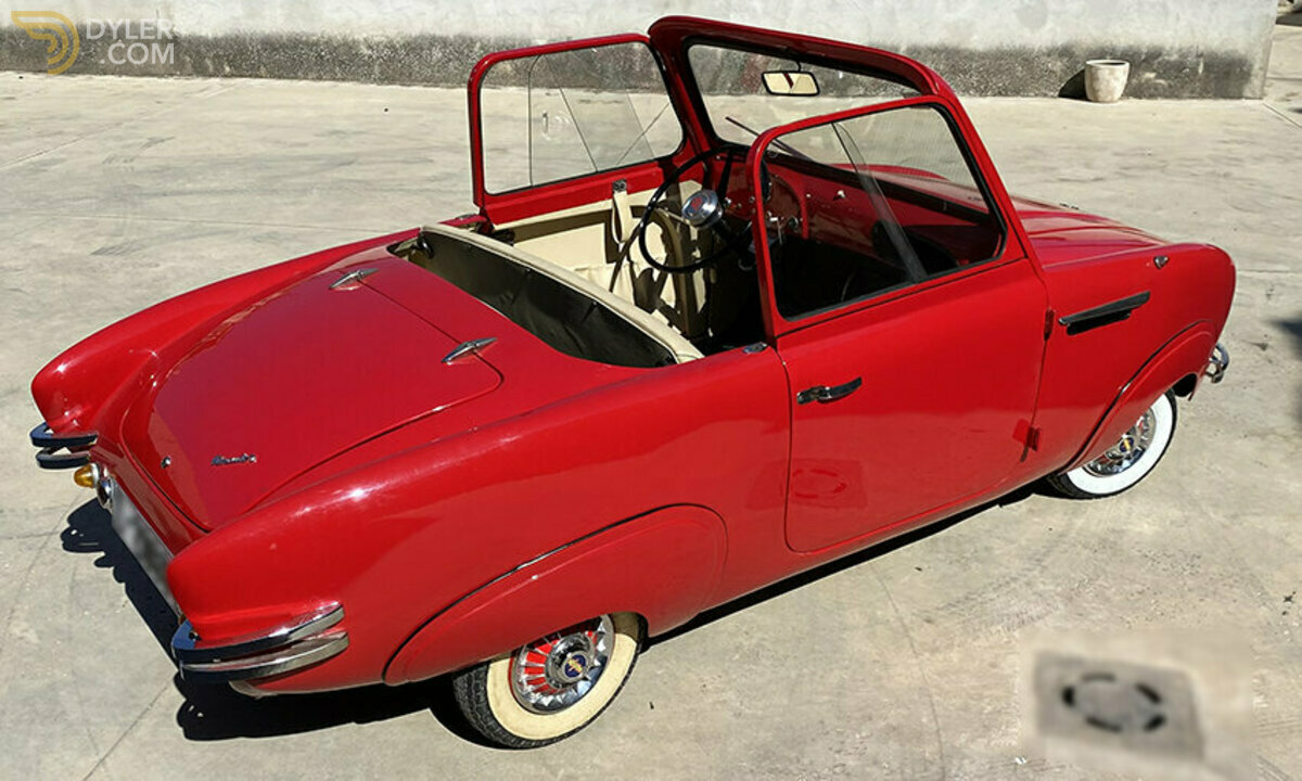 1956 Microcar DUE Biscúter Pegasín 200-F, foto 9