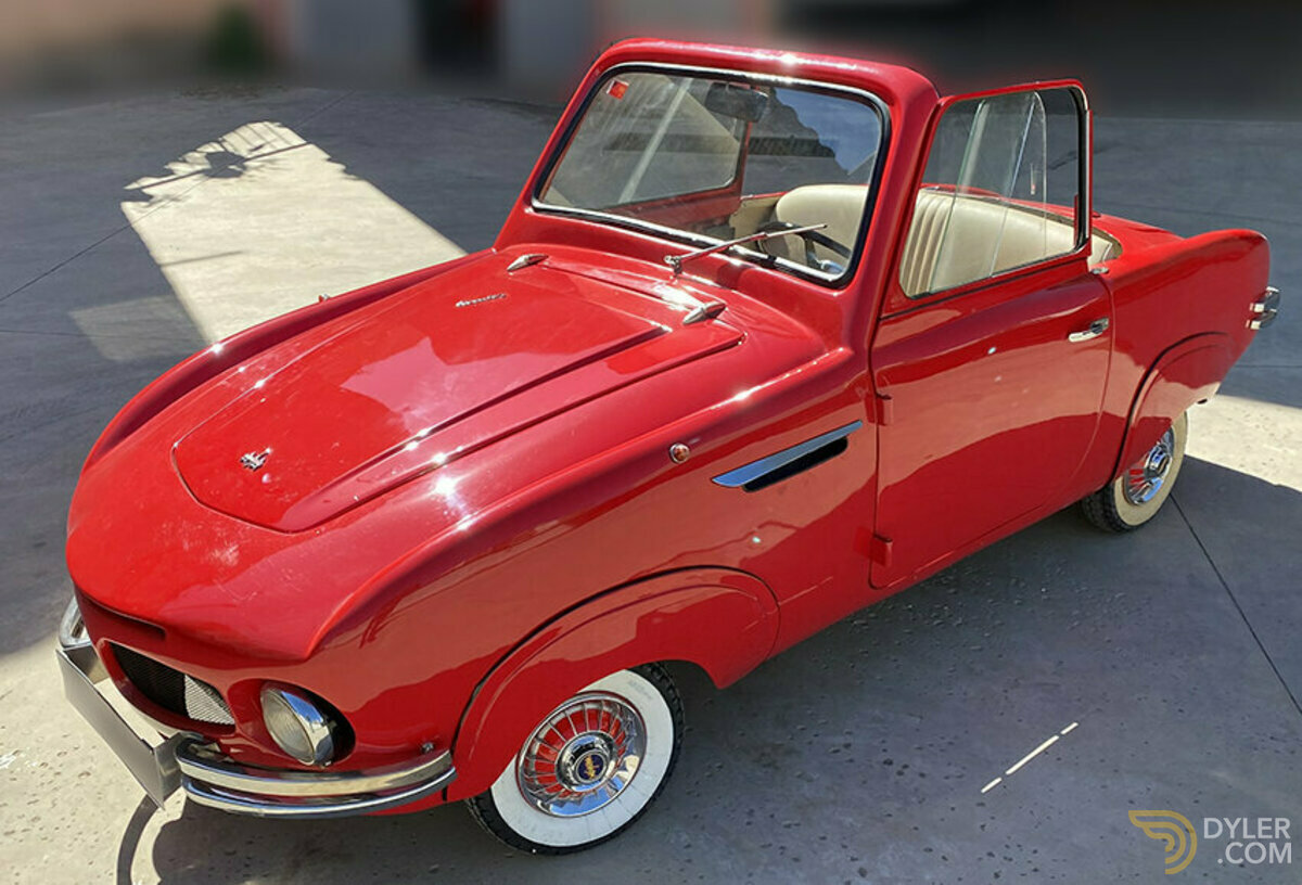 1956 Microcar DUE Biscúter Pegasín 200-F, foto 3