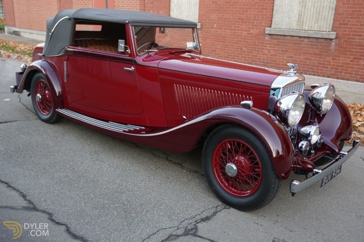 1935 Bentley 3 1/2 Litre Drophead, foto 2