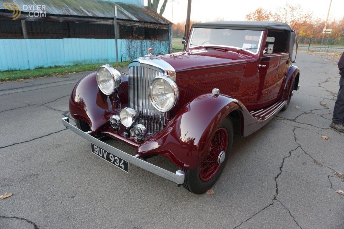 1935 Bentley 3 1/2 Litre Drophead, foto 3