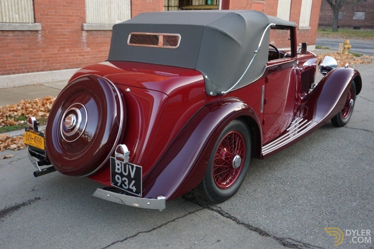 1935 Bentley 3 1/2 Litre Drophead, foto 4