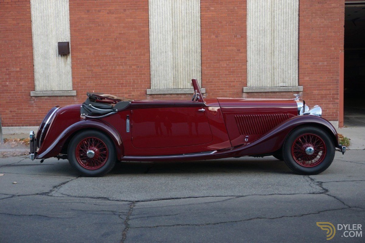 1935 Bentley 3 1/2 Litre Drophead, foto 5