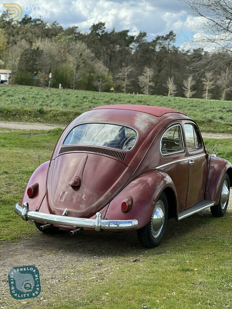 1971 Volkswagen Beetle Ragtop Sunroof 1200, foto 11