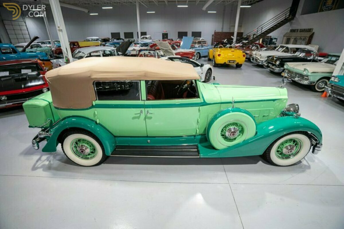 1934 Packard Twelve Dietrich Convertible Sedan, foto 4