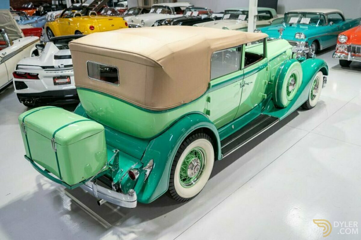 1934 Packard Twelve Dietrich Convertible Sedan, foto 5