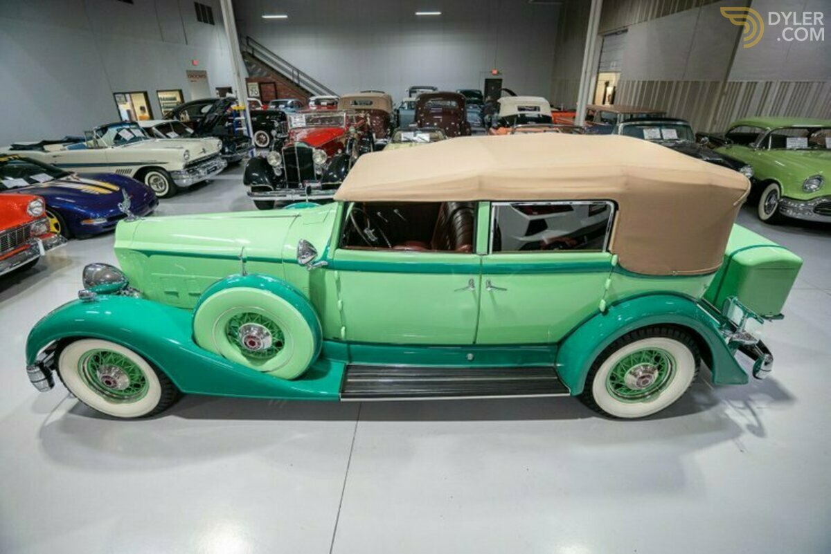 1934 Packard Twelve Dietrich Convertible Sedan, foto 8