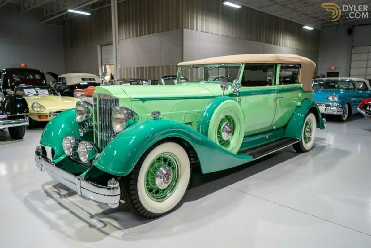 1934 Packard Twelve Dietrich Convertible Sedan, foto 9