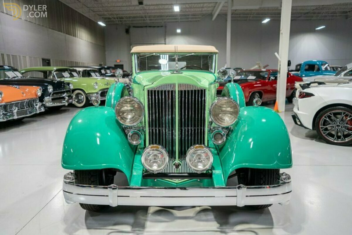 1934 Packard Twelve Dietrich Convertible Sedan, foto 10
