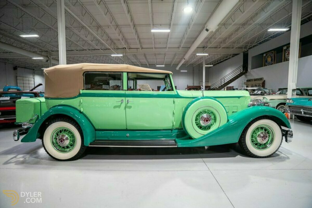 1934 Packard Twelve Dietrich Convertible Sedan, foto 12