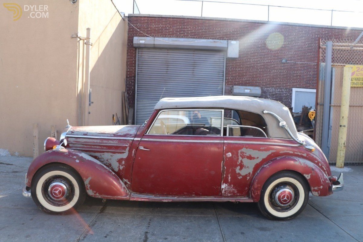 Classic 1950 MercedesBenz 170 S Cab B for Sale Dyler Classic 1950 MercedesBenz 170 S Cab B for Sale Dyler