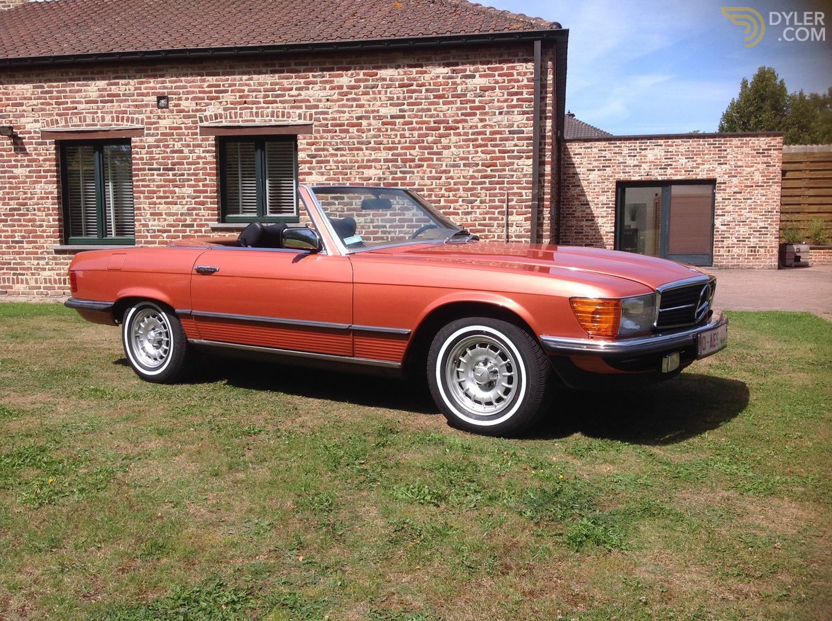 1978 Mercedes-Benz 450 SL Rare Inca Red, foto 6